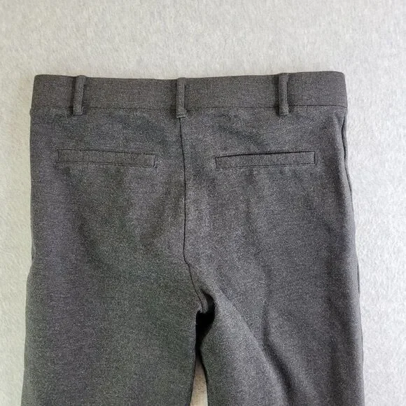 Betabrand Dress Pants Womens ST Long Gray Pull On Straight Leg Mid Rise Slimming - Picture 5 of 15